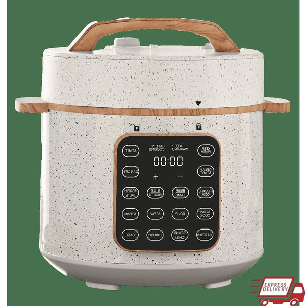 6-Quart Pressure Cooker – 7-in-1 Multi-Cooker with Touch Control