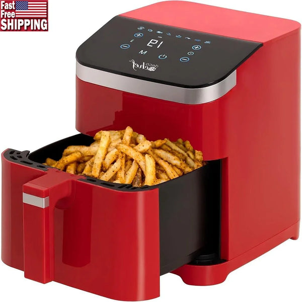 5.8QT Air Fryer – 8-in-1 Digital Air Fryer Oven with Smart Cooking Programs