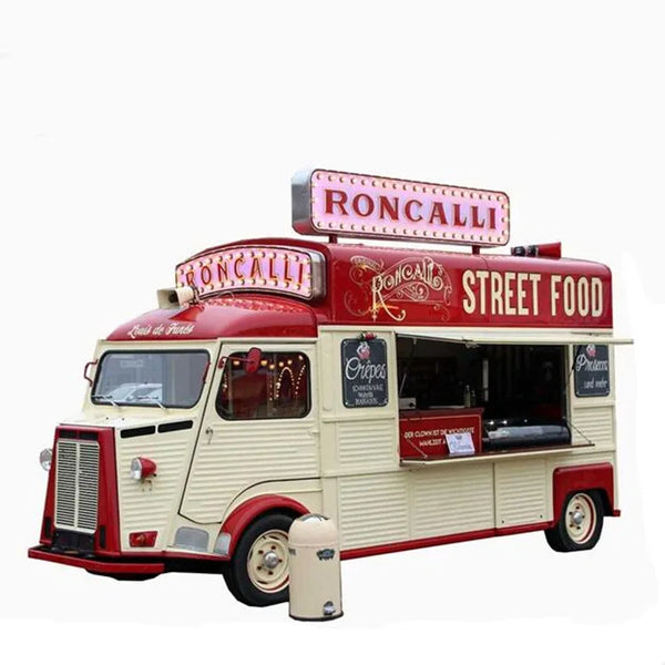 Electric Mobile Food Truck Trailer