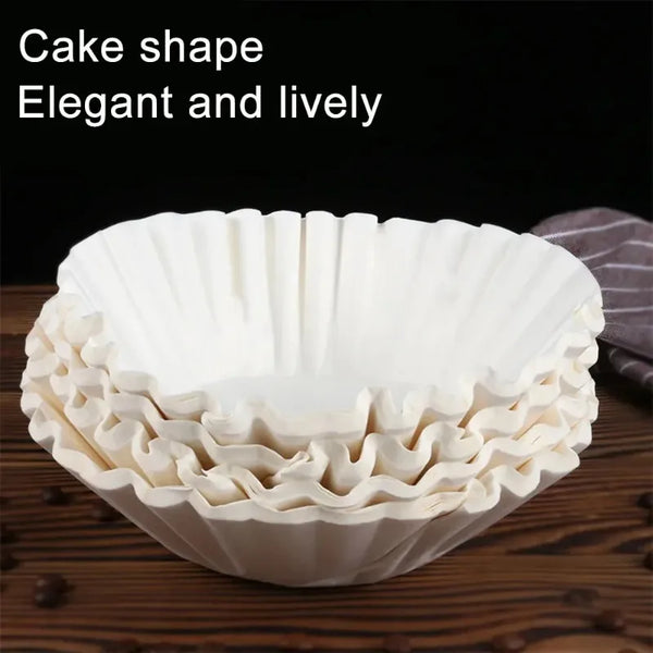 50/100PCS Coffee Filter Paper for Drip & Pot Machines