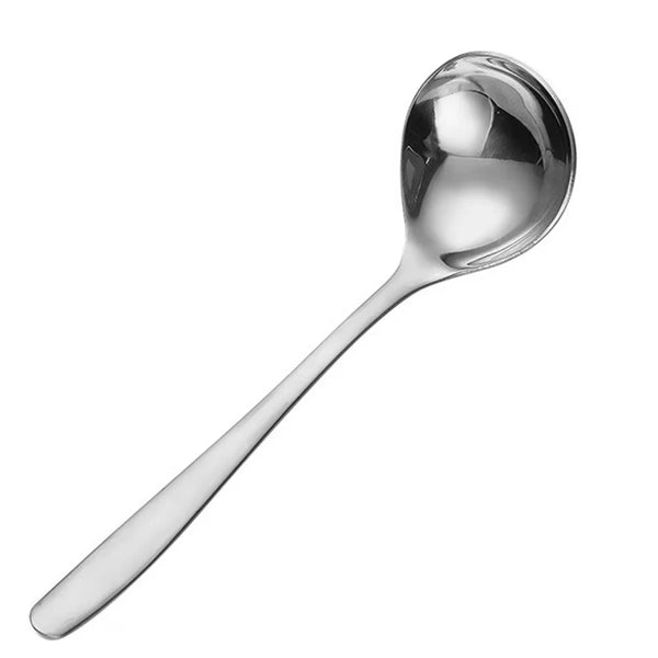 304 Stainless Steel Long Handle Spoon – Soup & Rice Tableware