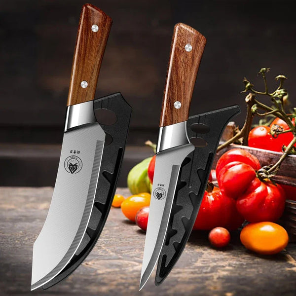 Professional Japanese Chef & Butcher Knife – Multi-Function Cleaver