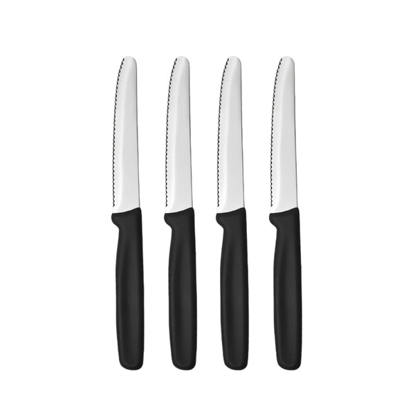 Stainless Steel Serrated Steak & Bread Knife Set (4/6/8 Pcs)