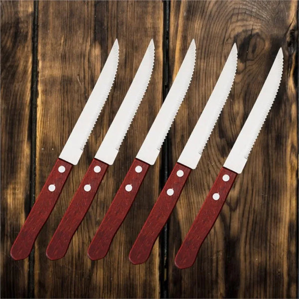 1–20 Pcs Stainless Steel Steak Knife Set