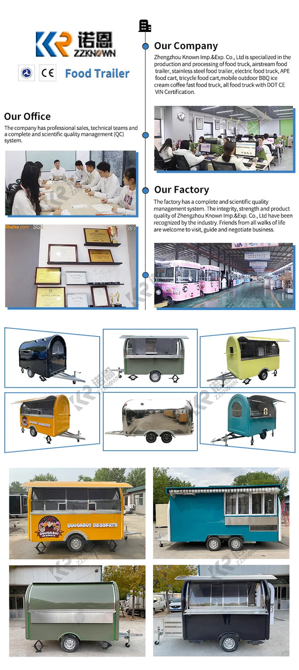 Fully Equipped Mobile Food  Concession Trailer