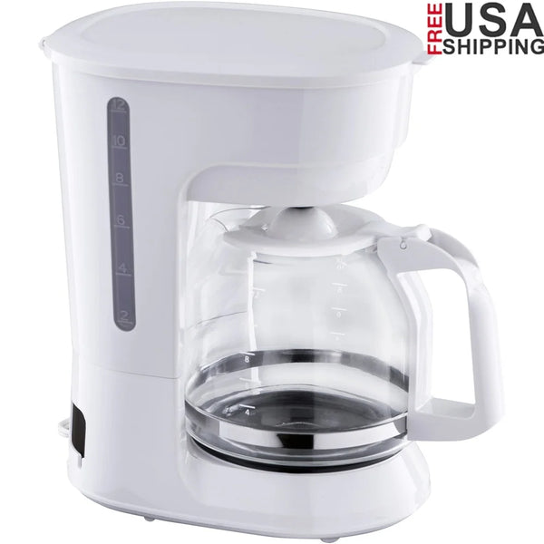 1-12-Cup Drip Coffee Maker – Automatic Shut-Off