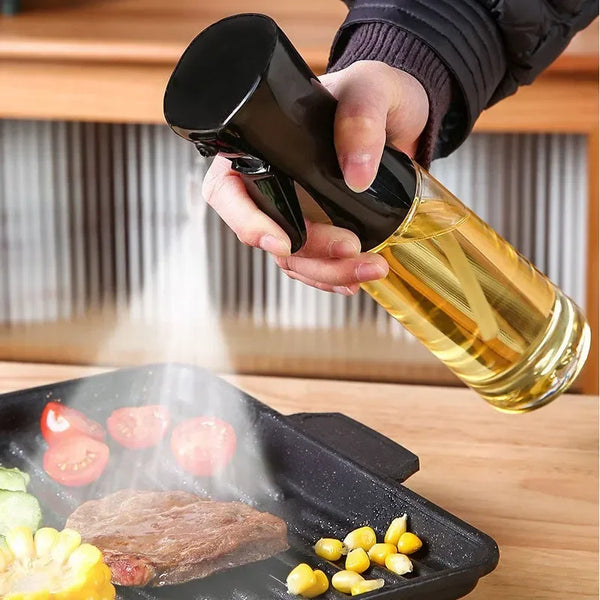 Oil Spray Bottle – 200/300/500ml Kitchen Cooking & BBQ Dispenser